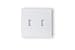 Stick 'N' Seal Adhesive Backed Double Switch Draft Sealers. Save Energy and Money. Pack of 4