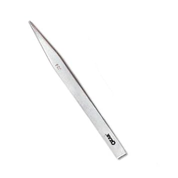 Ozar ATW-0250 Steel (118mm) Precision Assembly Tweezer (Silver, Pack of 4)