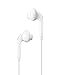 Stereo Earbuds with Microphone and Remote, Sound for Galaxy S5 s7, s7 Edge, s6, S6 Edge, Note 4 5, galaxy s5 earbuds, Headphones by Strobz (WHITE)
