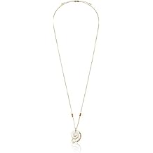 Alex and Ani Crystal Infusion Pull Chain, Nautilus, Kelp Green Pendant Necklace