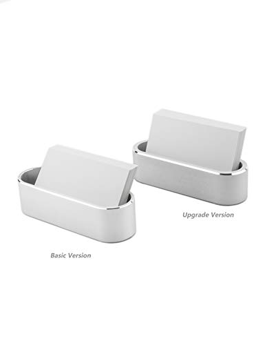image for LEICRAFT Aluminum Business Card Holder Display Office Business Card St