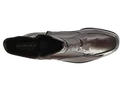 Florsheim mens Essex Moc Toe Zipper Boot Black