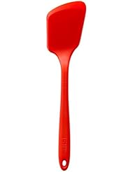 GIR: Get It Right Premium Silicone Spatula Turner | Heat-Resistant up to 550Â°F | Nonstick Pancake Flipper, Egg Spatula, Kitchen Spatula | Mini - 11 IN, Red