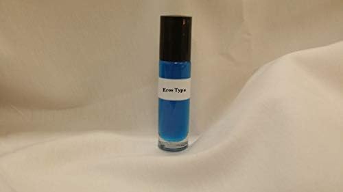 FragrantBodyOilz Impression of V. Eros (Roll On) for Men Premium Hypoallergenic Cologne Body Oil, Affordable Generic Version