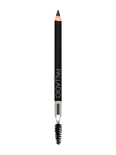 Palladio Brow Pencil & Brush for Eyebrows, Black