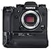 Fujifilm X-H1 Mirrorless Digital Camera w/Vertical Power Booster Grip Kit Black