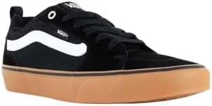 Vans filmore, tênis masculino, lona de camurça preta, 42 eu