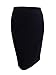 Nine West Women's Bi Stretch Slim Skirt, Black 2