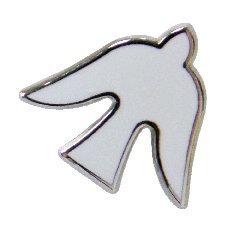 Geschenke Direkt Dove Lapel Pin Badge