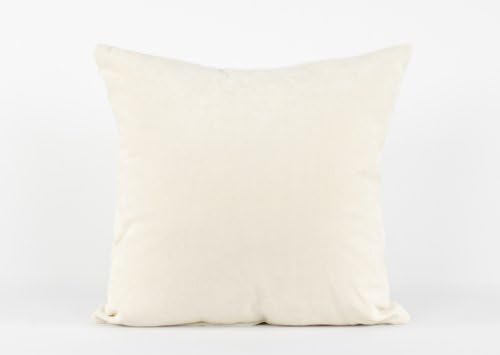 LJ Home 00160 Square Cushion, Ivory