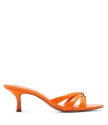 Steve Madden Women's Cary Heeled Sandal, Orange