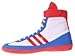 Adidas Wrestling Men's Combat Speed 4-M, Running White/Vivid Red/Blue Beauty, 5.5 M US