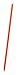 Rasta Imposta Men's Dumb and Dumber Orange Cane