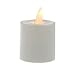 6 Set Ivory Luminara Flameless Candles with Antique Bronze Recharging Base with Timer Remote Included