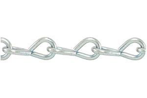 TC CHAIN Size 16 Single Jack Chain BZ (Bright Zinc) 100' Ft. Box