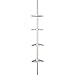 Better Living Products 70030 Ulti-Mate Shower Pole Caddy, Satin Silver