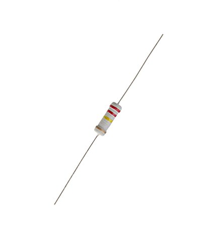 Ltvystore 200PCS 20 Value 1W 10 ohm - 1M ohm Carbon Film Resistor Assorted Kit Assortment Tolerance 5%