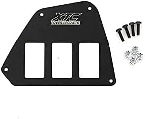 XTC Power Products Driver's Side Switch Plate Compatible with Honda Talon 1000 R X SP-3SW-HT