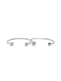 GUESS Factory Women's Silver-Tone Bangle Set