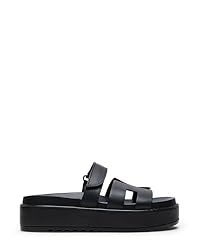Steve Madden Women's Bigmayven Wedge Sandal, Black