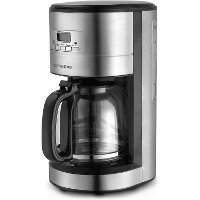 Click Here to See More Images Stainless Steel Drip Coffee Maker, Programmable 10/12 Cup