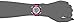 Armitron Sport Women's 45/7108PBK Magenta Accented Digital Chronograph Black Resin Strap Watch