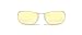 Gunnar Optiks PHA-04201 MLG Phantom Full Rim Advanced Gaming Glasses with Headset Compatibility and Amber Lens Tint, Snow Onyx Frame Finish