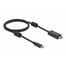 Delock Active USB Type-C™ to HDMI Cable (DP Alto Mode) 4K 60Hz 1m
