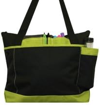 Avenue Tote Bag (Assorted Colors) (Black/Apple)