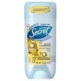 Secret Scent Expressions Antiperspirant & Deodorant Crystal Clear Gel, Cocoa Butter Kiss, 2.7 oz
