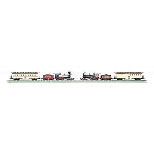 Bachmann Trains TRANSCONTINENTAL DCC Sound Value Equipped Ready to Run Electric Train Set – HO Scale, Prototypical Colors