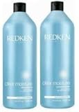 Redken Clear Moisture Shampoo and Conditioner Set 33.8oz 1 Liter by Cydraend