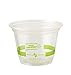 World Centric's 100% Biodegradable, 100% Compostable 9 Ounce Squat Corn PLA Cold Cup (Package of 200) primary