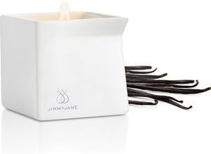 Jimmyjane Massage Oil Candle (Dark Vanilla) by Presidential Collection