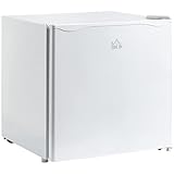 HOMCOM Mini Freezer Countertop, 1.1 Cu.Ft Compact