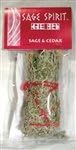 Sage & Cedar Smudge Stick 5"