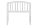 AFI Richmond Twin Size Headboard with Attachable Charger in White