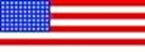 Julius K9 Flag Label for harnesses, USA, Small
