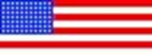 Julius K9 Flag Label for harnesses, USA, Small