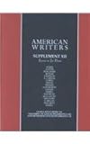 American Writers : Supplement XII, Charles Scribners Sons Staff, 0684312328