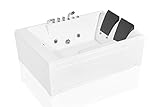 Empava 72 in. Acrylic Whirlpool Bathtub 2 Person