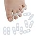 10 Pack Hammer Toe Straightener Overlapping Toes,Bunion and Toe Big & Little Thumb Separator Orthotics
