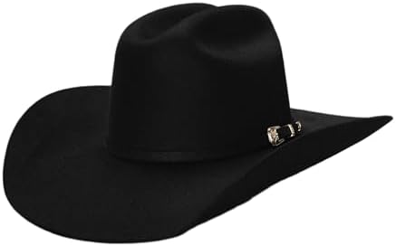 Larry Mahan 100X Independencia Fur Felt Cowboy Hat Silver Belly