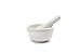 Fox Run Porcelain Mortar & Pestle, White, 1.5-Inch
