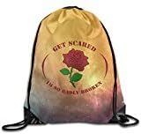 YFF Slim Fit Get Scared Rose Badly Broken Sack Bag