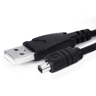Replacement Compatible UC-E1 For COOLPIX 880, 990, 885, 995, 4300, 4500, 5000, 5400, 5700, 8700-1 cm - USB Cable