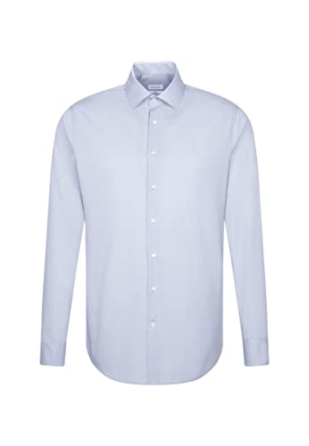 Chemise business homme Seidensticker - coupe slim - sans repassage - col Kent - manches longues - 100 % coton
