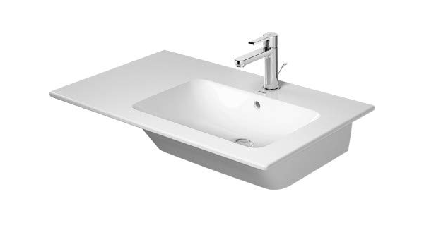 Lavabo Duravit ME de Starck Furniture 83 cm, sin Agujero para ...