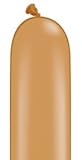 Qualatex 260Q Twister Balloons, Mocha Brown - Pack of 100