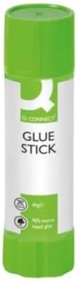 Q-Connect 40g Glue Stick Pack of 10 - Paper and Card Adhesive view 2